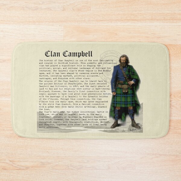 Item preview, Clan Campbell Scottish History  designed and sold by BagTown Clans.