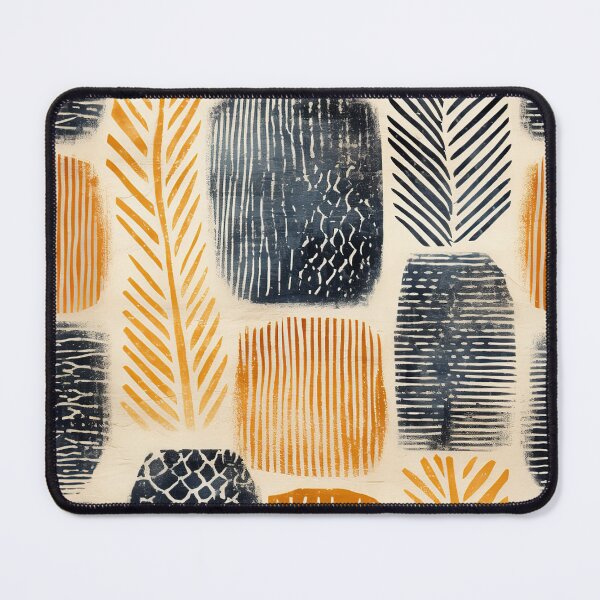 Item preview, Rustic Fading Leaf Block Print designed and sold by Driftwood Spirits.