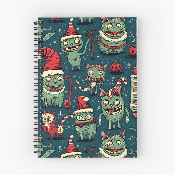 Item preview, Mutated Christmas Cats designed and sold by Sp3ctrumOfColor.
