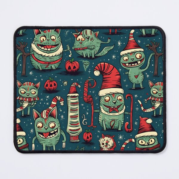 Item preview, Mutated Christmas Cats designed and sold by Sp3ctrumOfColor.