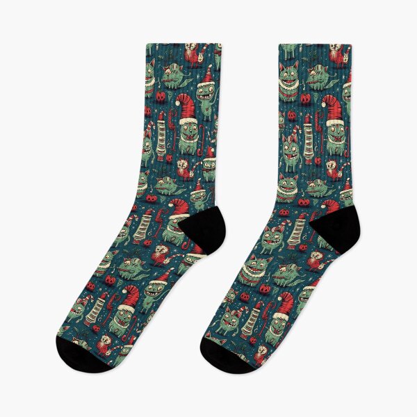 Item preview, Mutated Christmas Cats designed and sold by Sp3ctrumOfColor.