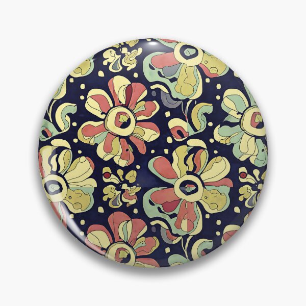 Item preview, Fancy Floral Pattern Bear designed and sold by EasyPrints337.