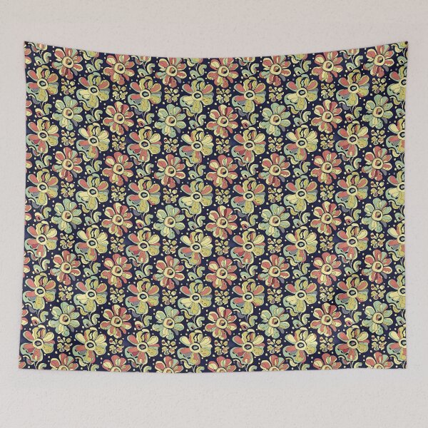 Item preview, Fancy Floral Pattern Bear designed and sold by EasyPrints337.