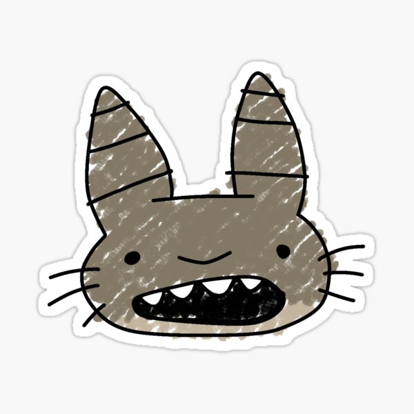 Vista previa del artículo con la obra «Doodle del gato Loth de Sabine», diseñado y vendido por Smoshka.