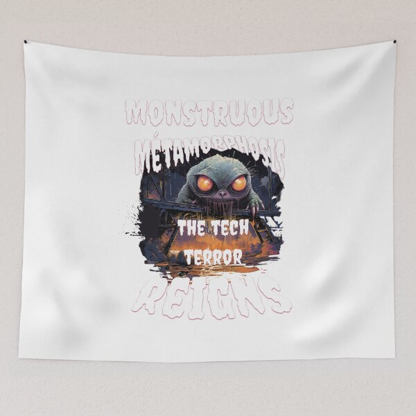 Item preview, monstrous metamorphosis, the tech terror reigns. designed and sold by jean giosi.