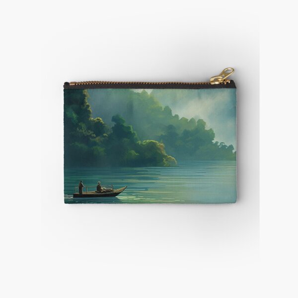 Item preview, Misty Morning On The Mekong River designed and sold by OdysseyArtworks.