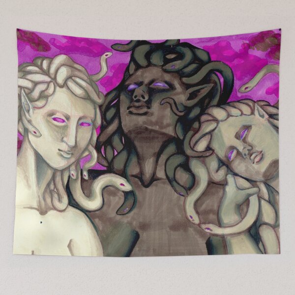 Item preview, Gorgon Sisters designed and sold by Kristen Castro.