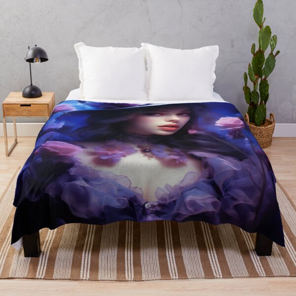 Item preview, Mysterious Lady in the secret Garden designed and sold by Red Witch Art.