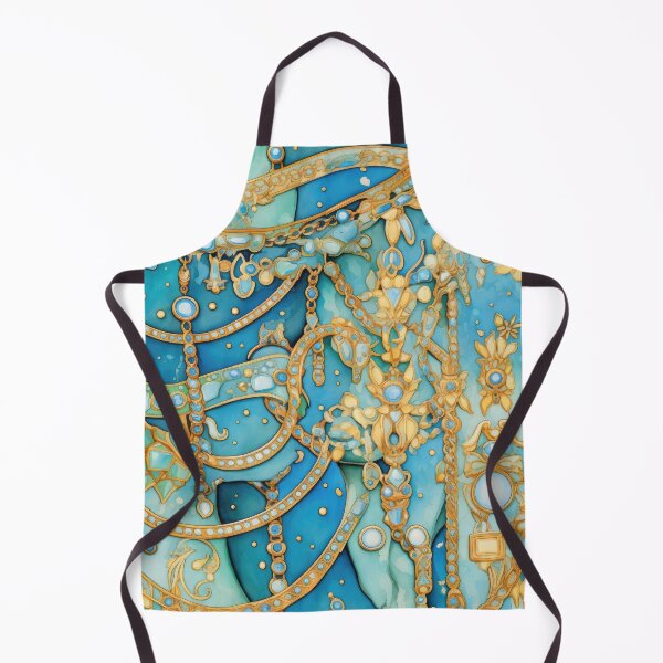 Item preview, Magnificent Turquoises Illustration 01 designed and sold by 365Trendsetter.