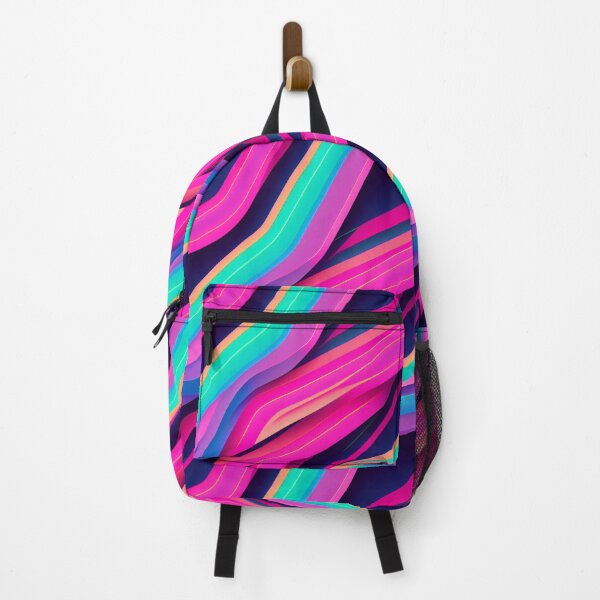 Item preview, Neon Stream Retro-Futuristic Vibes designed and sold by Varadar.