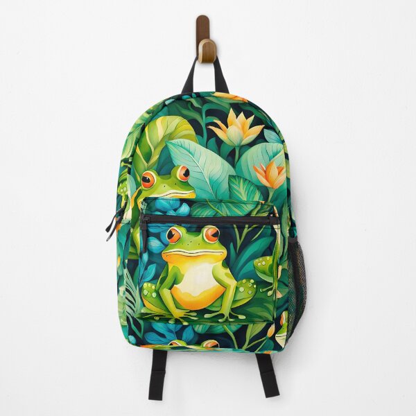 Item preview, Cute Frogs in the garden designed and sold by artedamensagem.