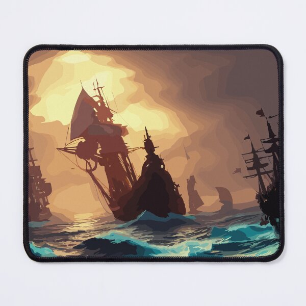Item preview, Pirates Of The Bluewater Fantasy Artwork designed and sold by Collision19.