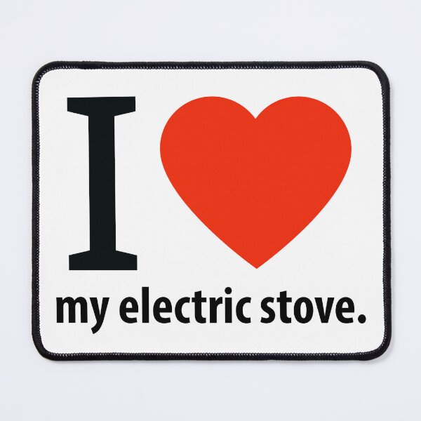 Item preview, I heart my Electric stove  designed and sold by Rachel the Artist .