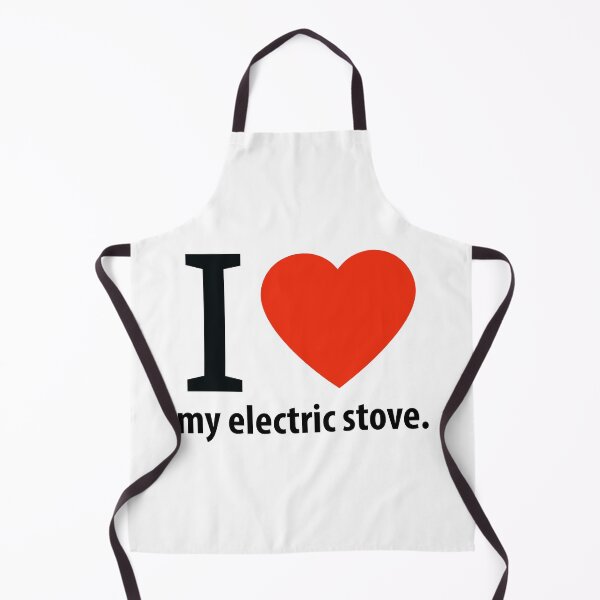 Item preview, I heart my Electric stove designed and sold by Rachel the Artist .