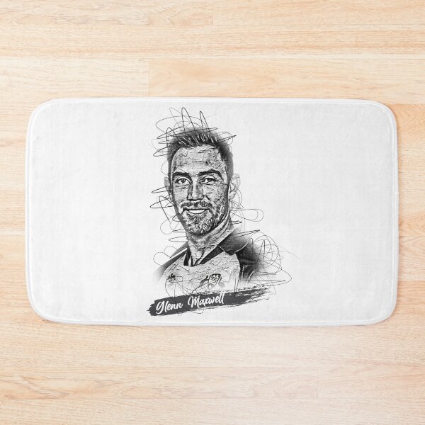 Item preview, Glenn Maxwell Abstract Sketch Art, Glenn Maxwell designed and sold by graphic-genie.