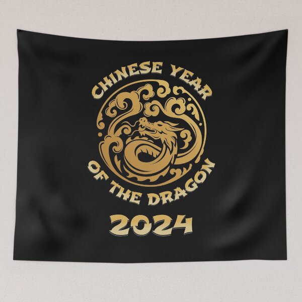 Item preview, Chinese Year Of The Dragon 2024 Edition designed and sold by ShutEyeShirts.
