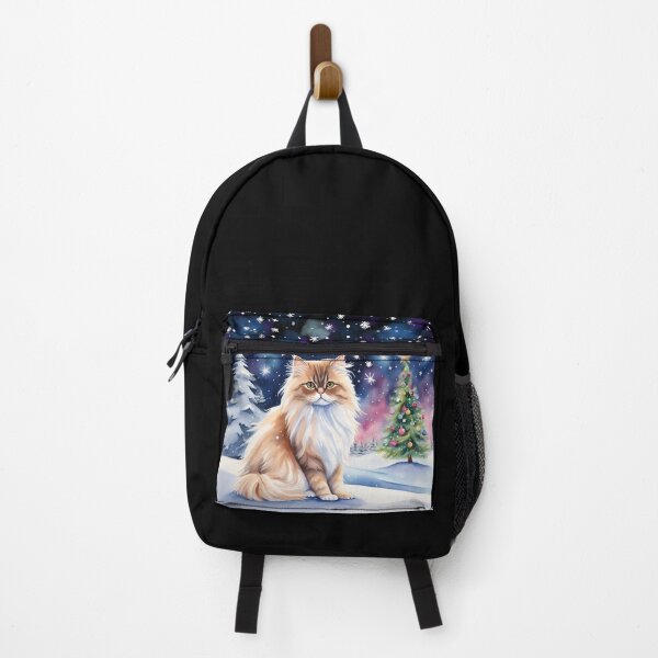 Item preview, Christmas winter Persian cat designed and sold by YukiKenji.
