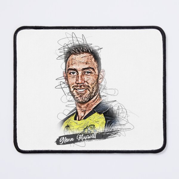 Item preview, Glenn Maxwell Abstract Sketch Art, Glenn Maxwell designed and sold by graphic-genie.