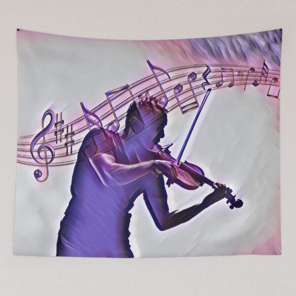 Item preview,  Jazz violinist designed and sold by Artbellachi.