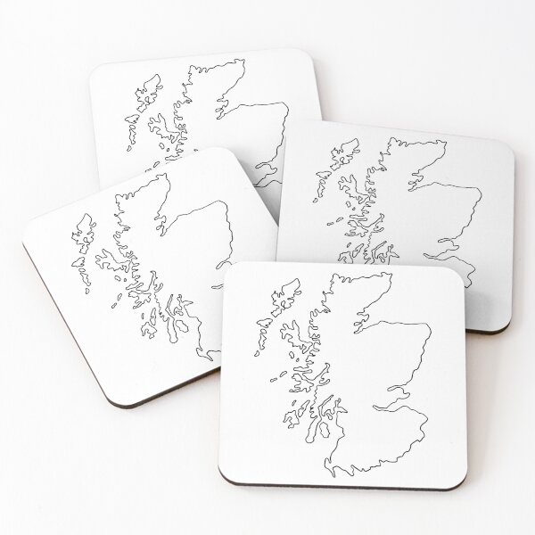 Item preview, Map | Scotland Inspired | Wall Art Home Decor | HECKINFAROUT designed and sold by Two Otters Co.