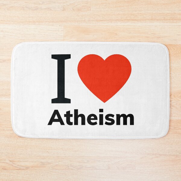 Item preview, I love atheism  designed and sold by Rachel the Artist .