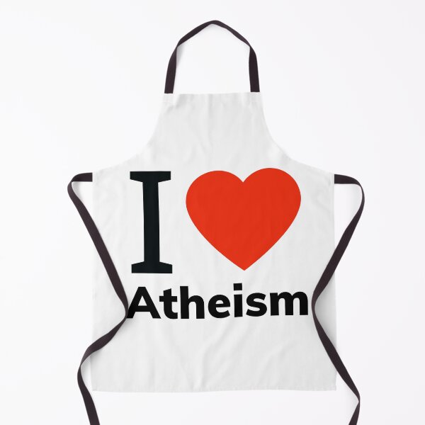 Item preview, I love atheism designed and sold by Rachel the Artist .
