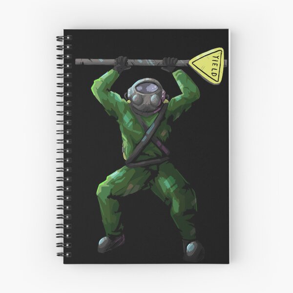 Item preview, Lethal Company Green Suit w/ Yield Sign designed and sold by BitRadical.