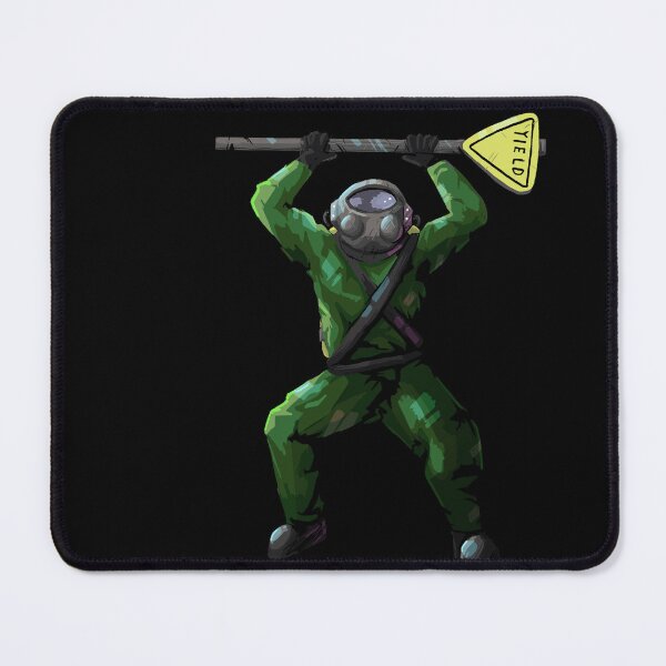 Item preview, Lethal Company Green Suit w/ Yield Sign designed and sold by BitRadical.