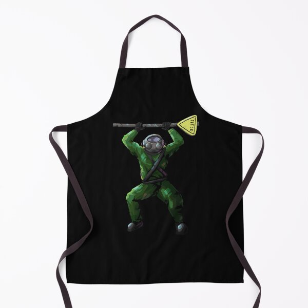 Item preview, Lethal Company Green Suit w/ Yield Sign designed and sold by BitRadical.