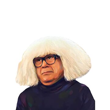 danny devito art danny devito wig funny