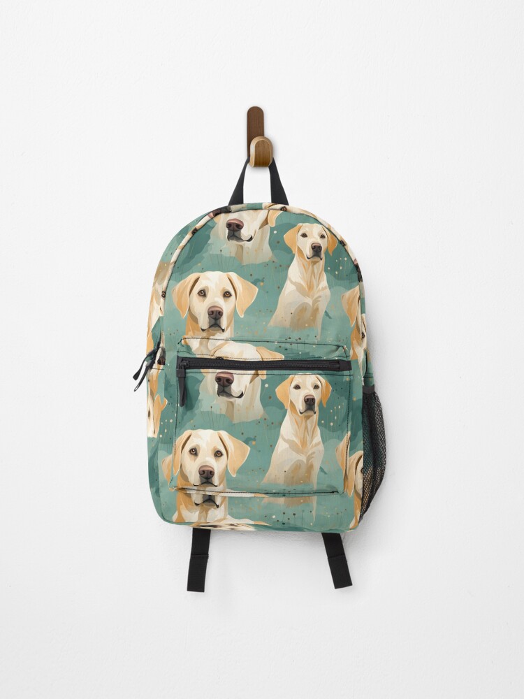 Thumbnail 1 of 3, Backpack, Dogs 1 Labrador Retriever 18 designed and sold by DigitalPatternx.