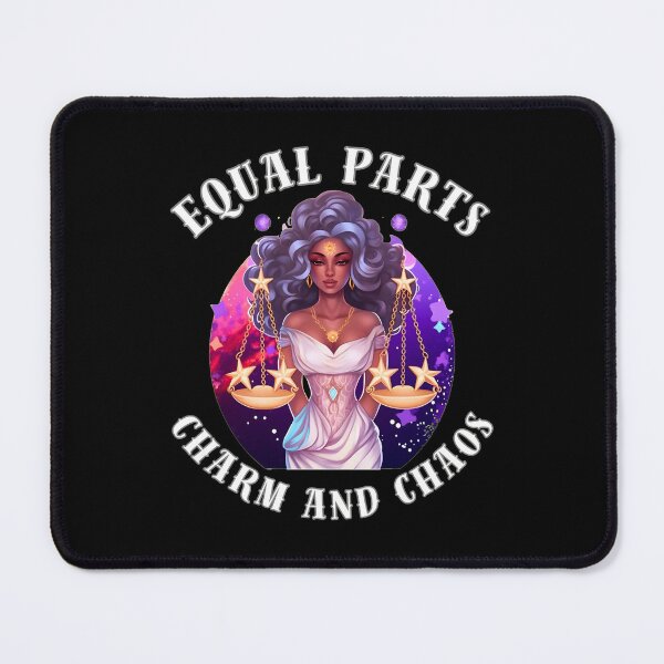 Item preview, Equal Parts Charm And Chaos designed and sold by ZodiacWonders.