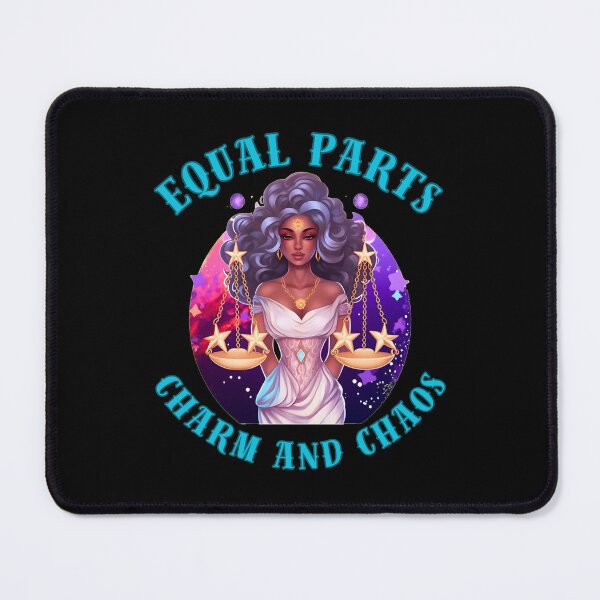 Item preview, Equal Parts Charm And Chaos. libra birthday designed and sold by ZodiacWonders.