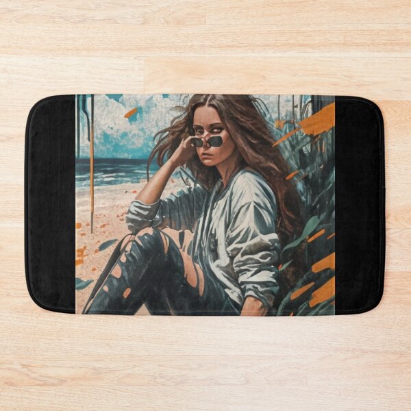 Item preview, Girl on the beach designed and sold by beerbrother.