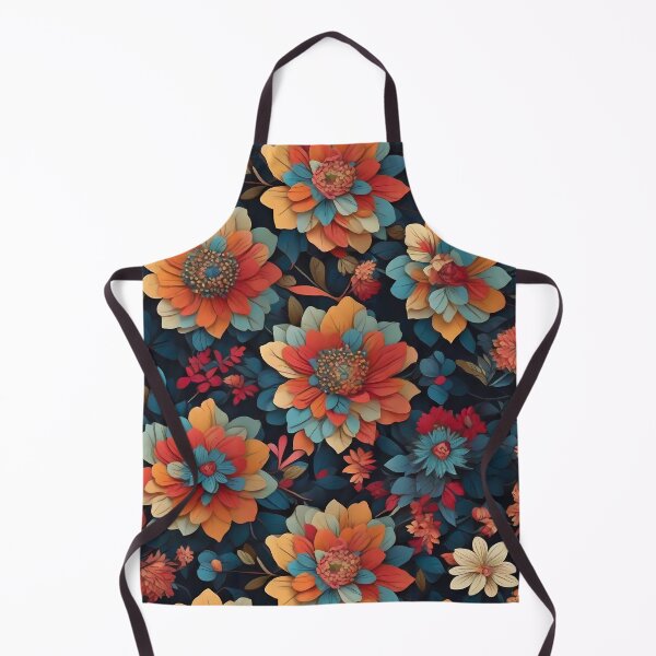 Item preview, Flowers arranged like a mosaic, creating a Visually captivating and Intricate Design designed and sold by ArtVibeX.
