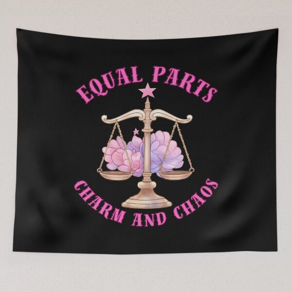 Item preview, Equal Parts Charm And Chaos. leo lovers designed and sold by ZodiacWonders.