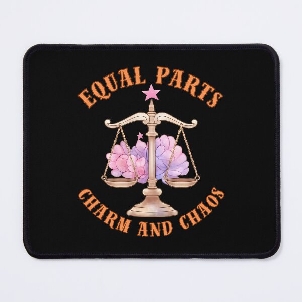 Item preview, Equal Parts Charm And Chaos. libra september designed and sold by ZodiacWonders.