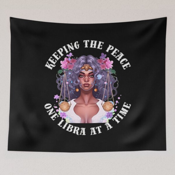 Item preview, Keeping The Peace, One Libra At A Time designed and sold by ZodiacWonders.
