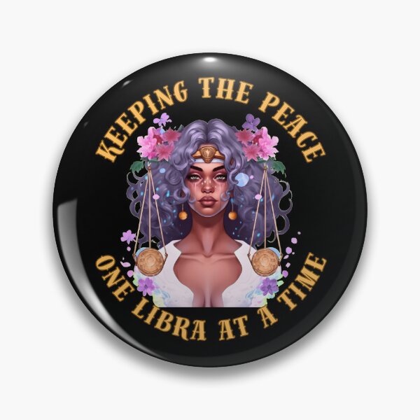 Item preview, Keeping The Peace, One Libra At A Time. libra sign designed and sold by ZodiacWonders.