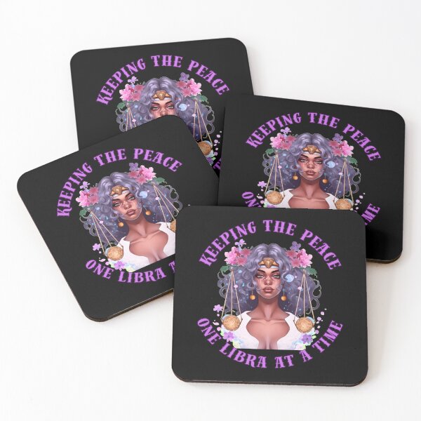 Item preview, Keeping The Peace, One Libra At A Time. libra season designed and sold by ZodiacWonders.