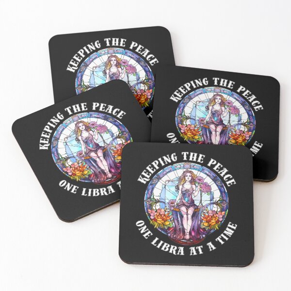 Item preview, Keeping The Peace, One Libra At A Time. libra astrological sign designed and sold by ZodiacWonders.