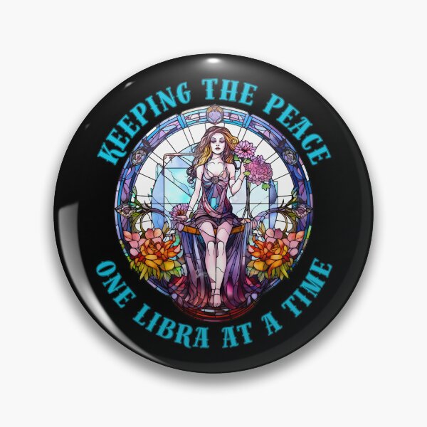 Item preview, Keeping The Peace, One Libra At A Time. funny libra designed and sold by ZodiacWonders.