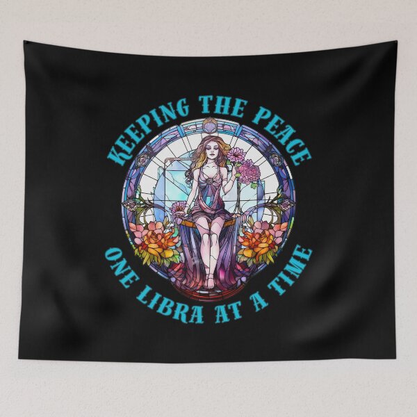 Item preview, Keeping The Peace, One Libra At A Time. funny libra designed and sold by ZodiacWonders.