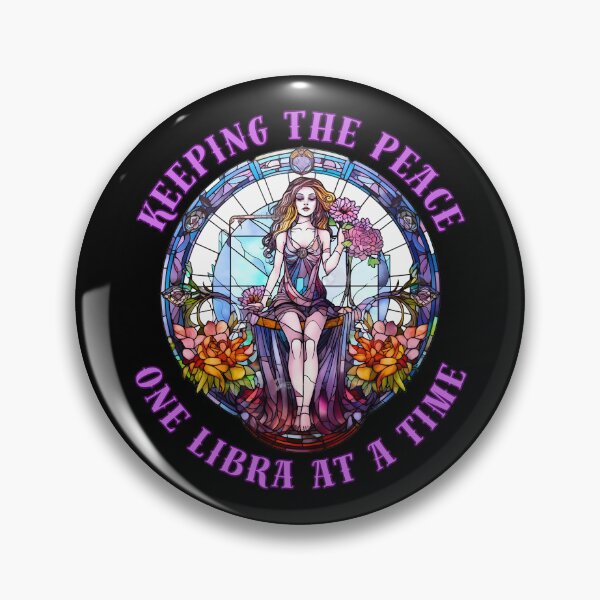 Item preview, Keeping The Peace, One Libra At A Time. libra september designed and sold by ZodiacWonders.