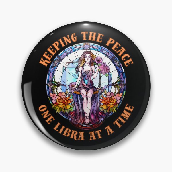 Item preview, Keeping The Peace, One Libra At A Time. sun in libra designed and sold by ZodiacWonders.