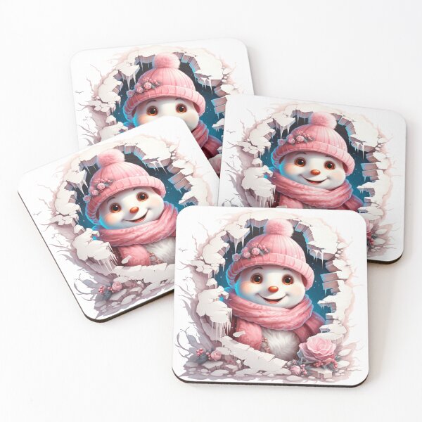 Item preview, "Amor Nevado: La Magia de un Muñeco de Nieve Navideño" designed and sold by Ink-Elegance.