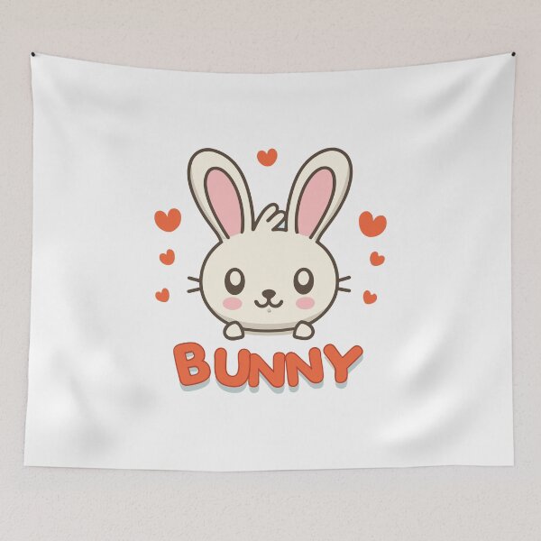 Item preview, Adorable Bunny 15 designed and sold by HahaHandlesHub.
