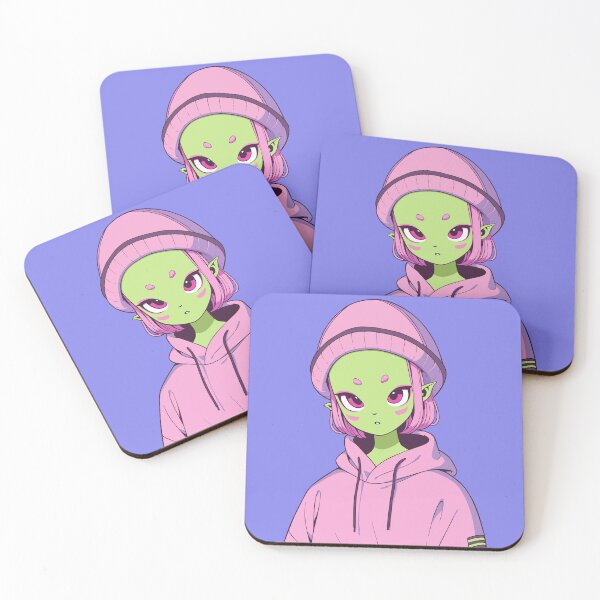 Item preview, Pretty anime alien girl  designed and sold by Vinz-Mota.