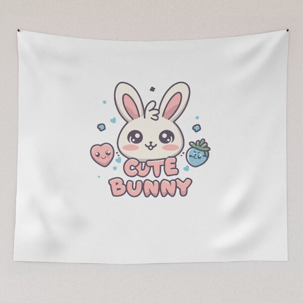 Item preview, Adorable Bunny 16 designed and sold by HahaHandlesHub.