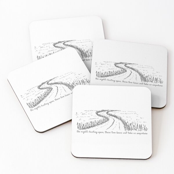 Item preview, Bruce Springsteen - Thunder Road Lyrics designed and sold by jleeg.